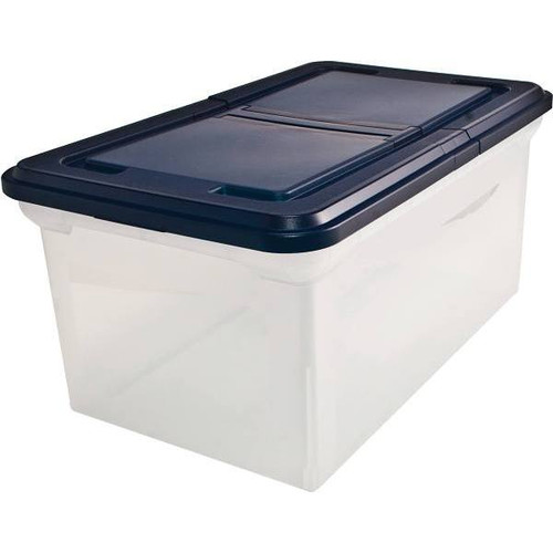 Advantus 15 Gal. 23 In. Storage Tote W/ Lid (Clear)