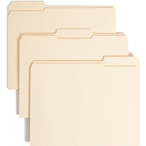 Smead 1/3 Tab Letter Fastener Folder 8.5" X 11" 1.5" Expansion Package Of 50
