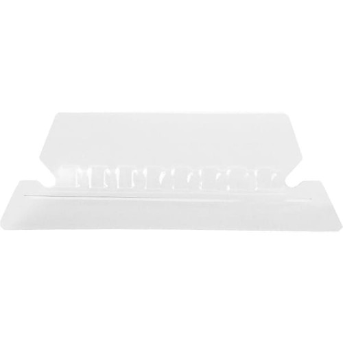 Pendaflex Hanging Folder Plastic Tabs 2" Tab Width Clear Package Of 25
