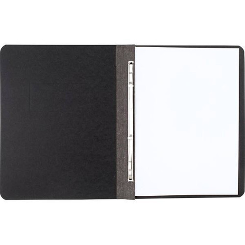 Acco Letter Sized Pressboard Report Cover With Tyvek Hinge 3" Capacity Black