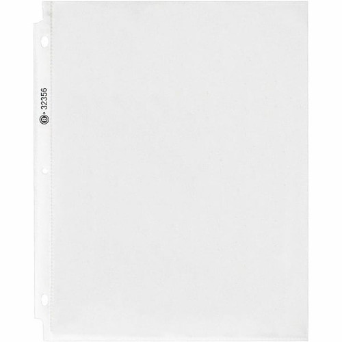 Business Source Nonglare Top-Loading Sheet Protectors