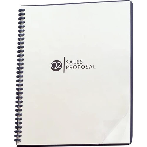 Gbc Clearview Presentation Covers 8.5"X11" Clear Package Of 100