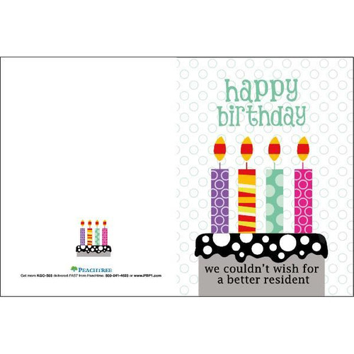 Personalized Softerside  Card, Beaded Stripe, No Envelope Imprint Package Of 50