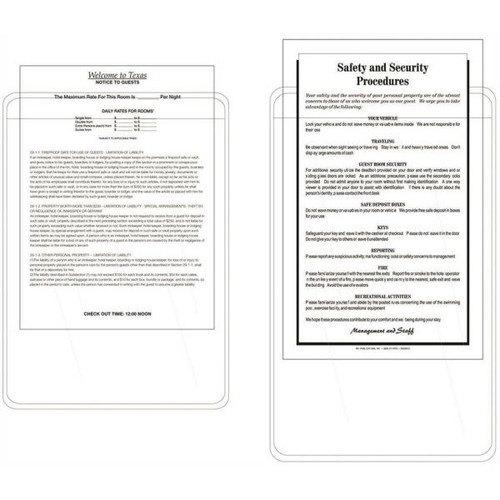 Single Source U.s. 5 X 8 In. Okla. State Law Index Card (50-Pack)