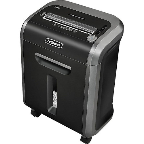 Fellowes Powershred 79ci Cross-Cut Paper Shredder Dark Silver And Black