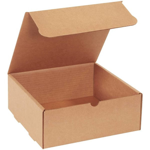 Box Partners 10 X 10 X 4" Kraft Literature Mailers Pkg Of 50