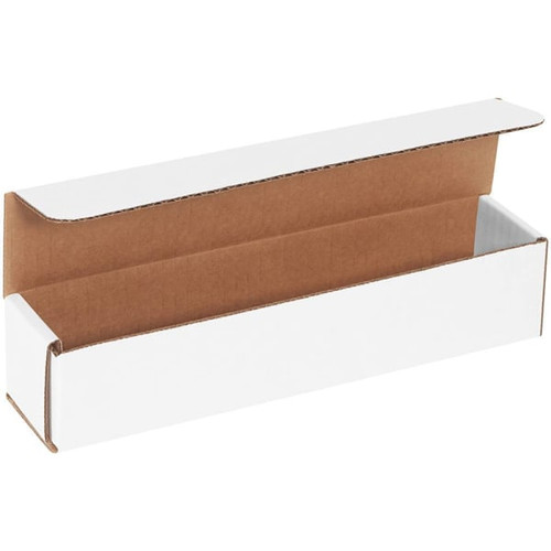 Box Partners 10 X 2 X 2" White Corrugated Mailers Package Of 50