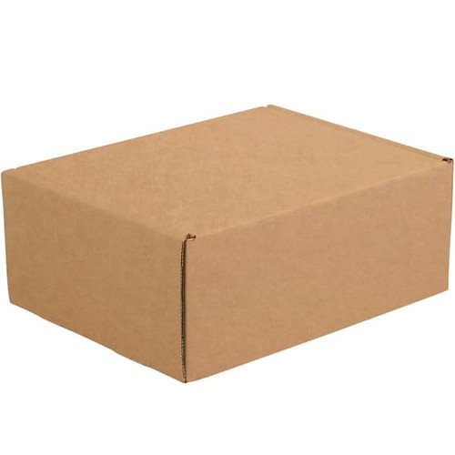 Box Partners 11 1/8 X 8 3/4 X 4" Kraft Deluxe Literature Mailer Pkg Of 50