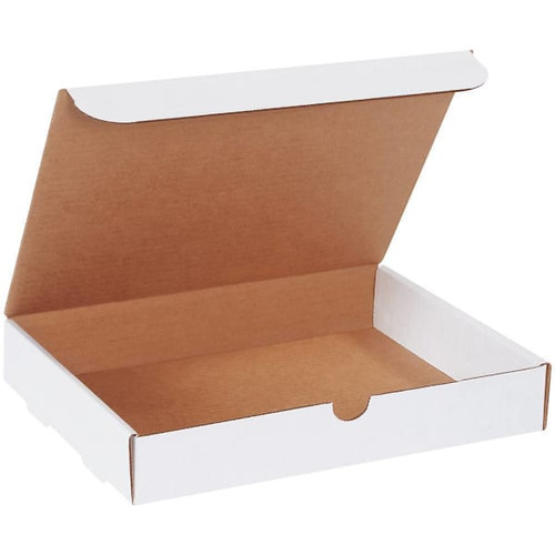 Box Partners 12 1/8x9 1/4x2" White Literature Mailers Package Of 50