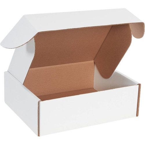 Box Partners 12 X 10 X 4" White Deluxe Literature Mailer Package Of 50