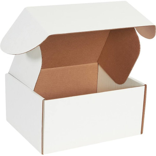 Box Partners 12 X 10 X 6" White Deluxe Literature Mailers Pkg Of 50