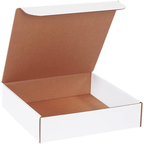 Box Partners 12 X 12 X 3" White Literature Mailers Pkg Of 50