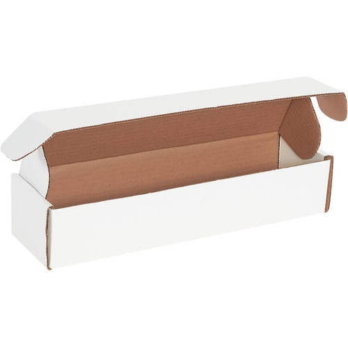 Box Partners 14 X 3 3/4 X 2 3/4" White Deluxe Literature Mailers Pkg Of 50