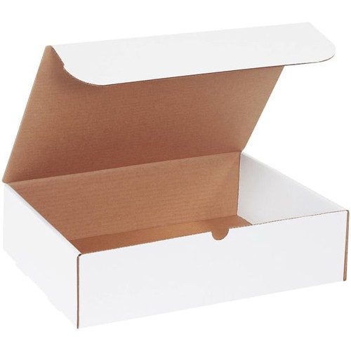 Box Partners 15 1/8x11 1/8x4" White Literature Mailers Package Of 50