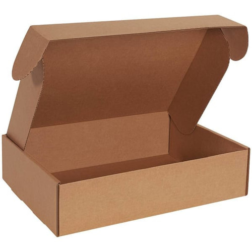 Box Partners 16 X 12 X 4" Kraft Deluxe Literature Mailer Pkg Of 50