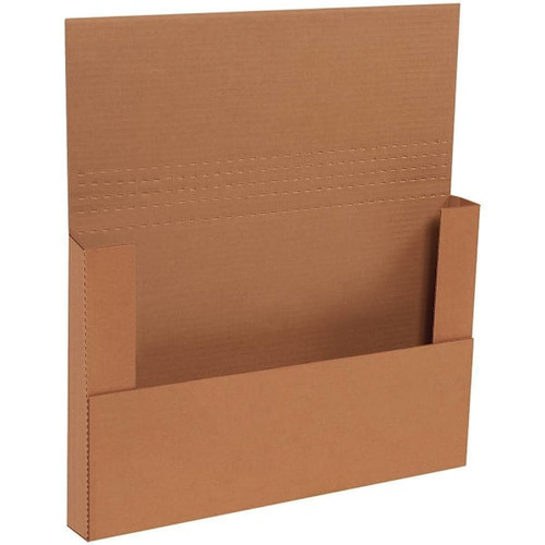Box Partners 17 1/4 X 11 1/4 X 2" Kraft Easy-Fold Mailers Pkg Of 50