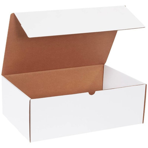 Box Partners 17 1/4 X 11 1/4 X 6" White Literature Mailers Pkg Of 25