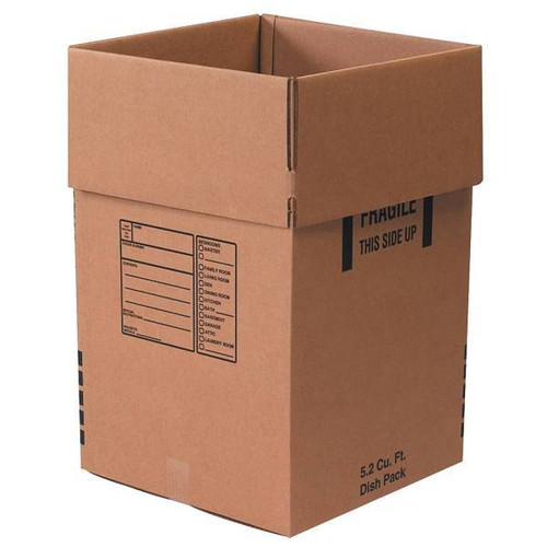 Box Partners 18 X 18 X 28" Dish Pack Boxes Package Of 5