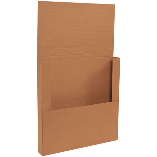 Box Partners 18x18x2" Kraft Easy-Fold Mailer Package Of 50