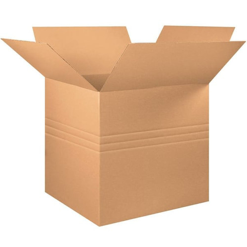 Box Partners 36 X 36 X 36" Multi-Depth Corrugated Boxes Pkg Of 5