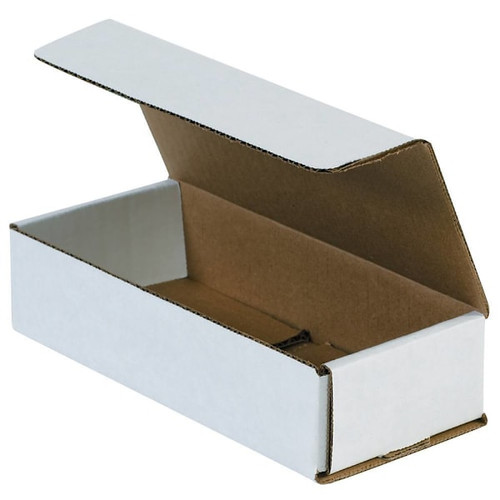 Box Partners 7 1/2 X 3 1/4 X 1 3/4" White Corrugated Mailers Pkg Of 50