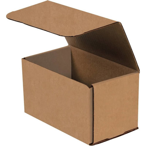 Box Partners 7 X 4 X 4" Kraft Corrugated Mailers Package Of 50