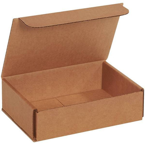Box Partners 8 X 5 X 2" Kraft Corrugated Mailers Package Of 50