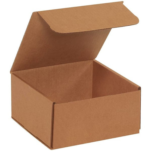 Box Partners 8 X 8 X 4" Kraft Corrugated Mailers Pkg Of 50