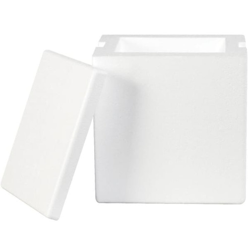 Box Partners 8x6x9" Insulated Foam Containers Case Of 8