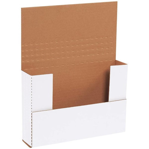 Box Partners 9 1/2 X 6 1/2 X 2" White Easy-Fold Mailers Pkg Of 50