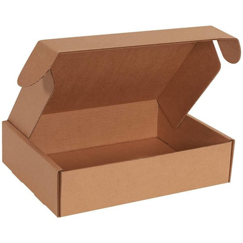 Box Partners 9 X 6 1/4 X 2" Kraft Deluxe Literature Mailer Pkg Of 50