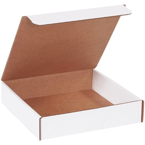 Box Partners 9 X 9 X 2" White Literature Mailers Pkg Of 50