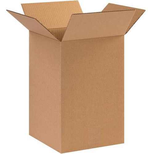Box Partners Corrugated Boxes 10"X10"X15" Kraft Package Of 25
