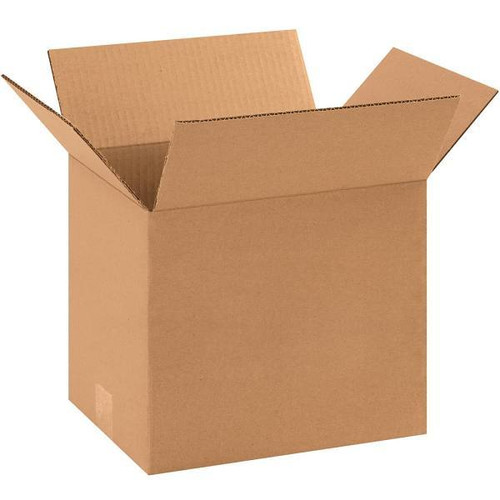 Box Partners Corrugated Boxes 11 1/4"X8 3/4"X10" Kraft Package Of 25