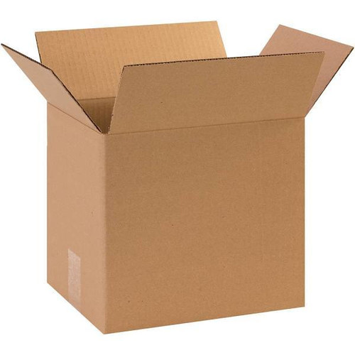 Box Partners Corrugated Boxes 11 1/4"X8 3/4"X11" Kraft Package Of 25