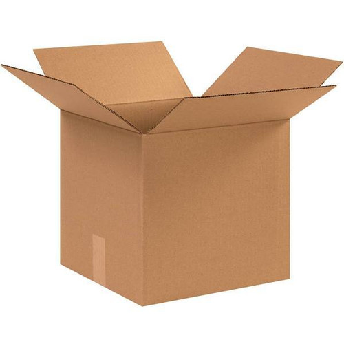 Box Partners Corrugated Boxes 12 1/2"X12 1/2 "X12" Kraft Package Of 25