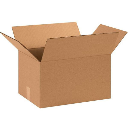 Box Partners Corrugated Boxes 15"X11"X8" Kraft Package Of 25