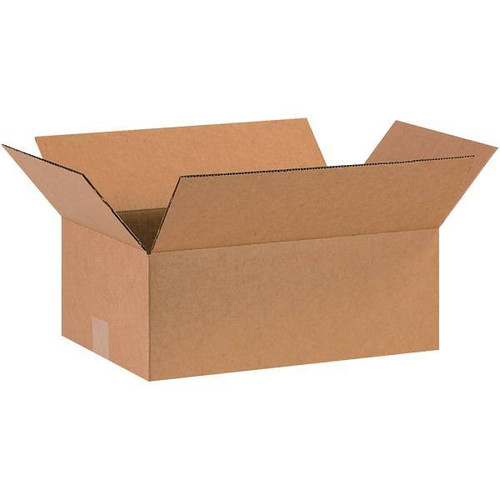 Box Partners Corrugated Boxes 16"X10"X6" Kraft Package Of 25