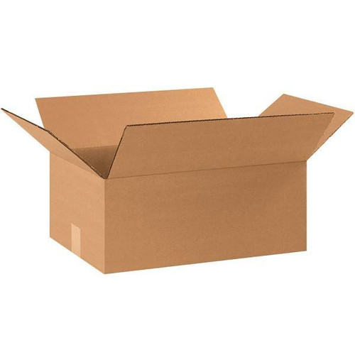 Box Partners Corrugated Boxes 17 1/4"X11 1/4"X7" Kraft Package Of 25