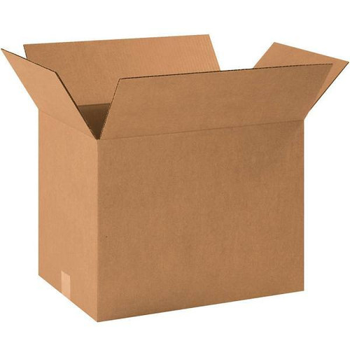 Box Partners Corrugated Boxes 18 1/2"X12 1/2"X14" Kraft Package Of 20
