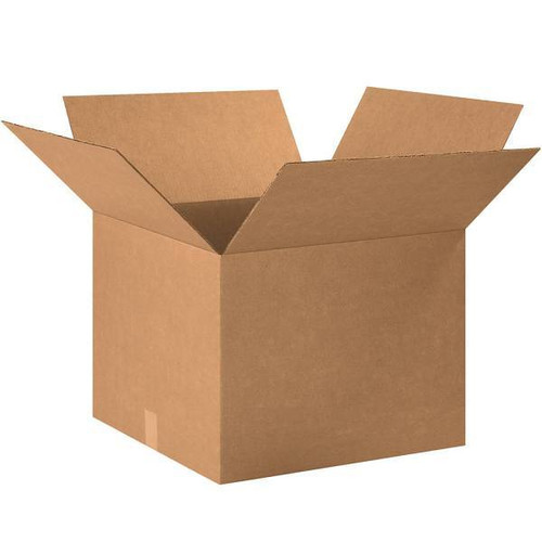 Box Partners Corrugated Boxes 20"X20"X15" Kraft Package Of 12