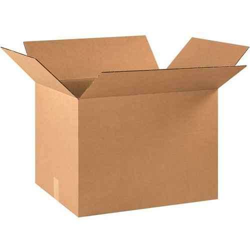 Box Partners Corrugated Boxes 22"X16"X16" Kraft Package Of 15
