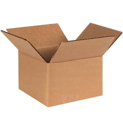 Box Partners Corrugated Boxes 4"X4"X3" Kraft Package Of 25