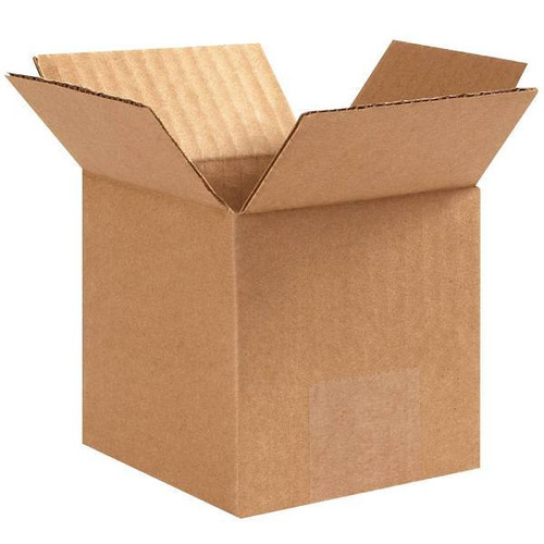 Box Partners Corrugated Boxes 4"X4"X4" Kraft Package Of 25