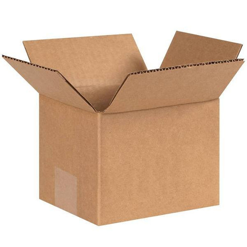 Box Partners Corrugated Boxes 6"X5"X4" Kraft Package Of 25