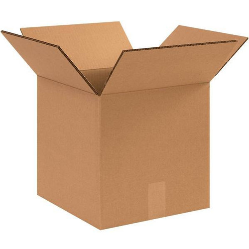 Box Partners Double Wall Boxes 12"X12"X12" Kraft Package Of 15