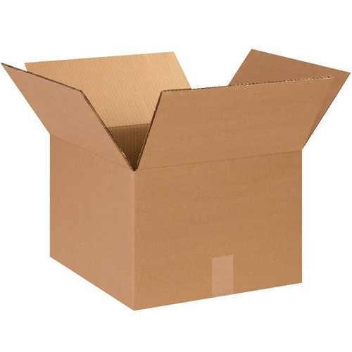 Box Partners Double Wall Boxes 14"X14"X10" Kraft Package Of 15