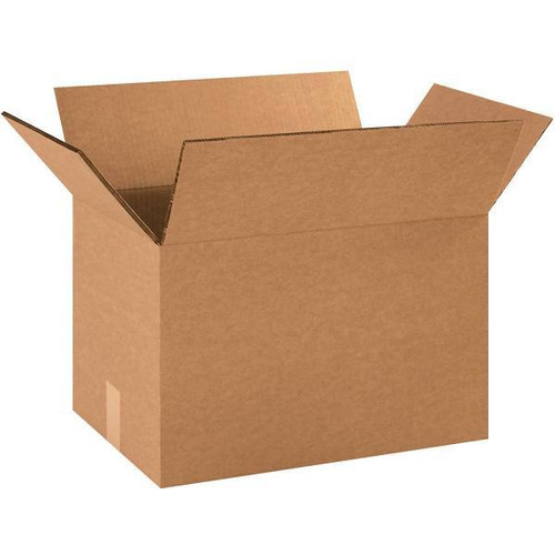 Box Partners Double Wall Boxes 18"X12"X12" Kraft Package Of 15