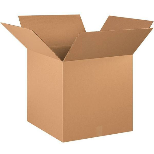 Box Partners Double Wall Boxes 20"X20"X20" Kraft Package Of 10