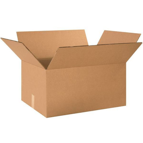 Box Partners Double Wall Boxes 24"X18"X12" Kraft Package Of 10